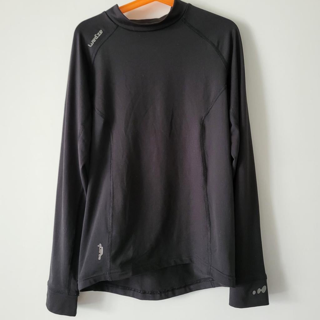 Wed'ze ski thermoshirt zwart maat L, Ophalen of Verzenden, Zo goed als nieuw