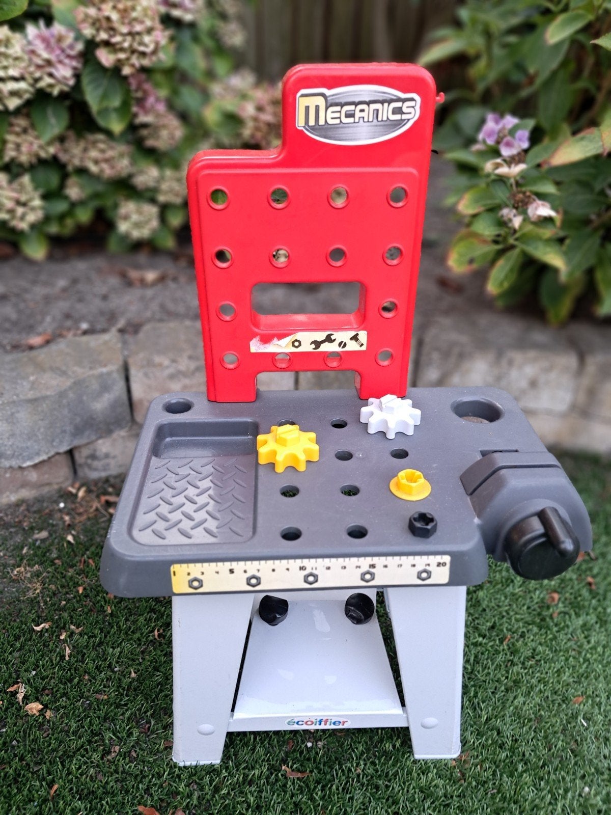 Kinderwerkbank Mecanics - Speelgoed 35 x 25 x 60 cm, Ophalen, Gebruikt, Jongen of Meisje