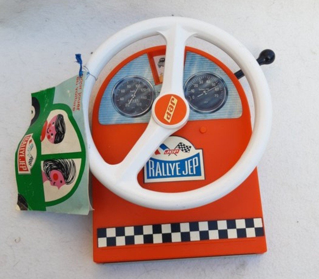 Vintage Rallye JEP Stuurwiel Speelgoed (Jaren '60), Ophalen of Verzenden