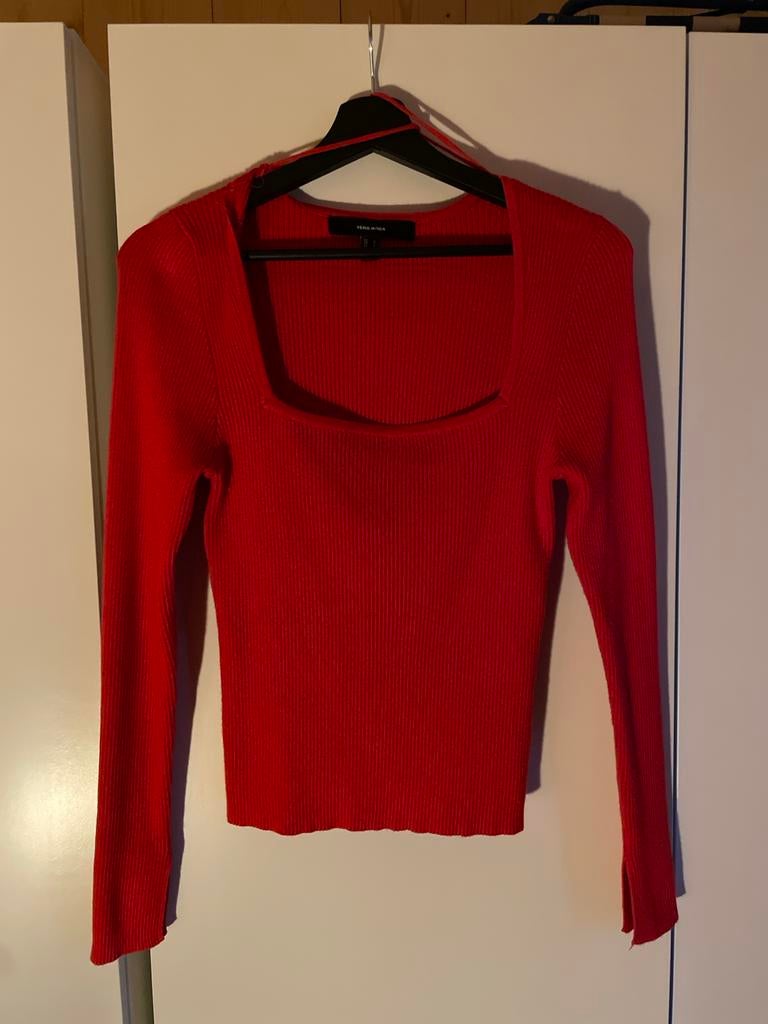 VERO MODA rode top maat L, Ophalen of Verzenden, Zo goed als nieuw, Maat 42/44 (L), Rood