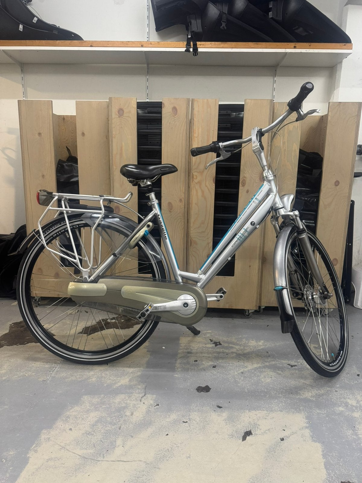 Gazelle orange c8 49 cm damesfiets., 47 tot 50 cm, Ophalen, Gazelle, Versnellingen