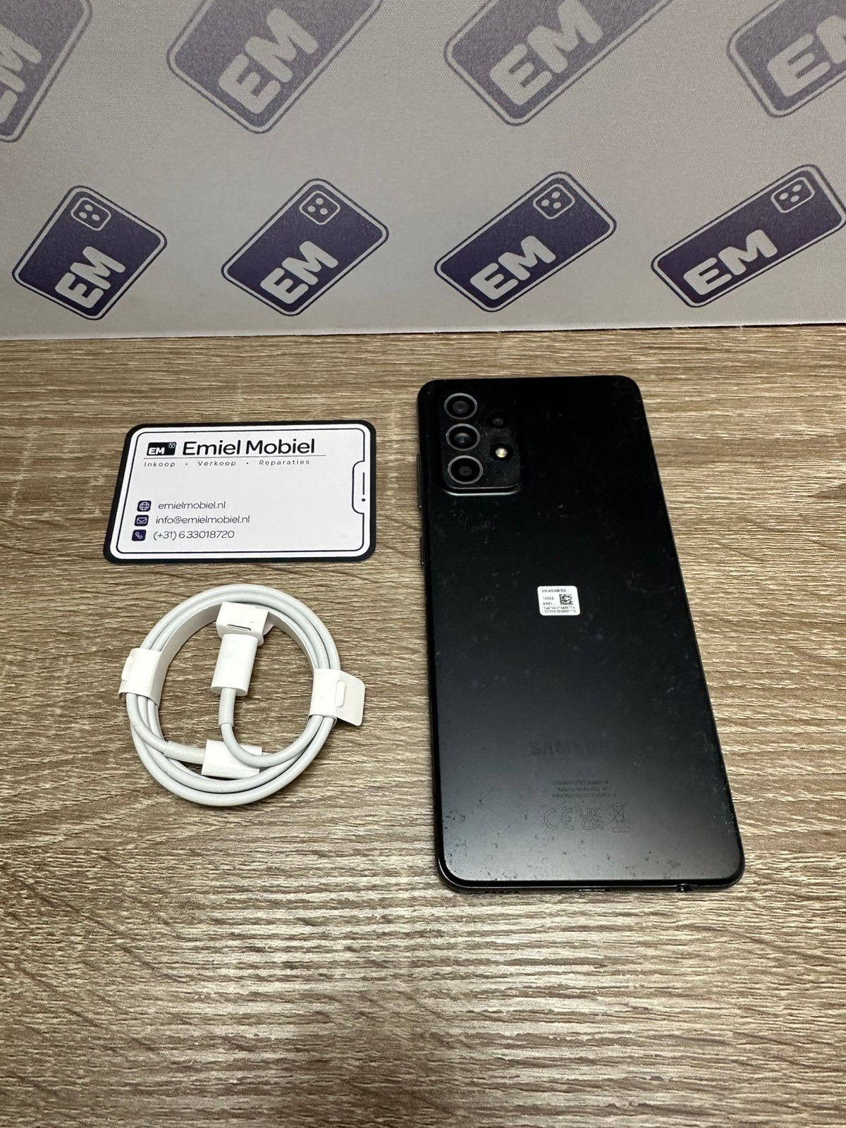 Samsung Galaxy A52s 5G - 128GB / garantie, Gebruikt, Zwart, Ophalen of Verzenden, Zonder simlock