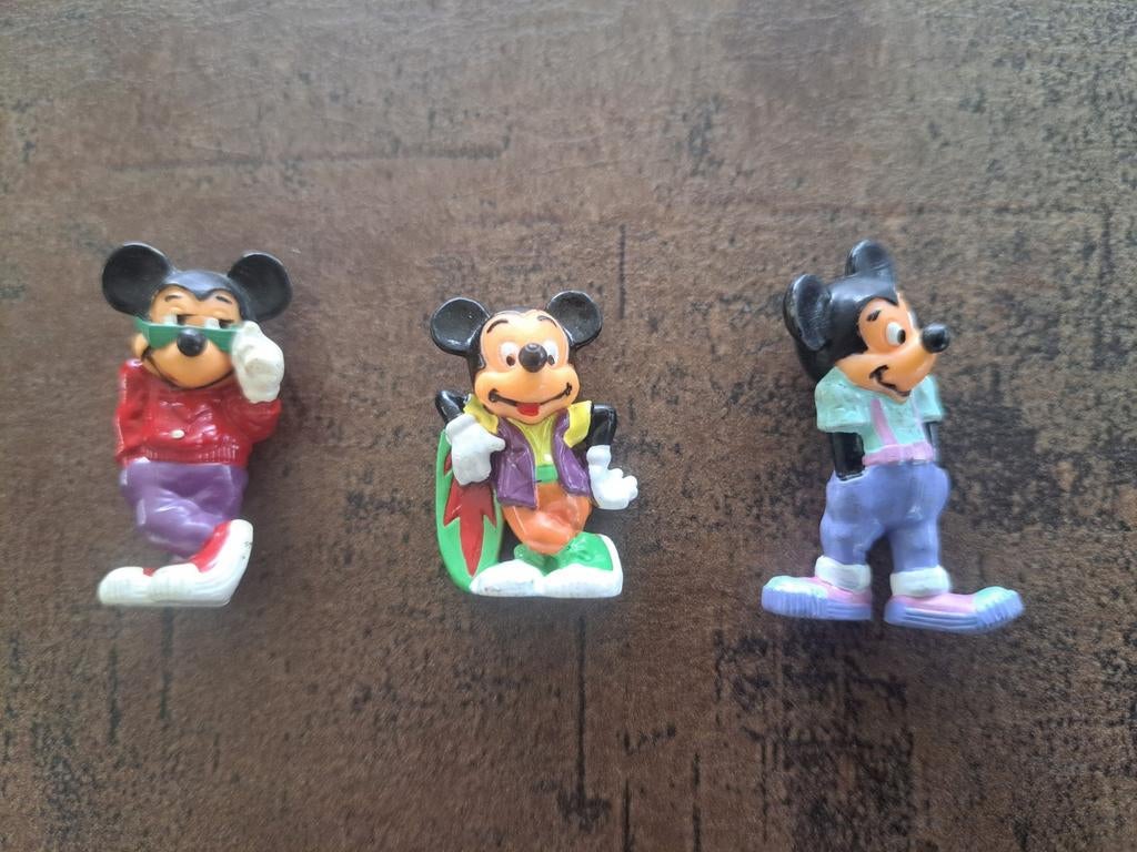 Kinder Surprise Mickey Mouse Figuren 1989, Verzamelen, Verrassingseieren, Ophalen of Verzenden, Gebruikt