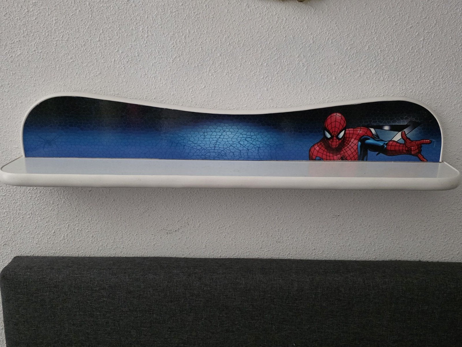 spiderman plankje, Ophalen