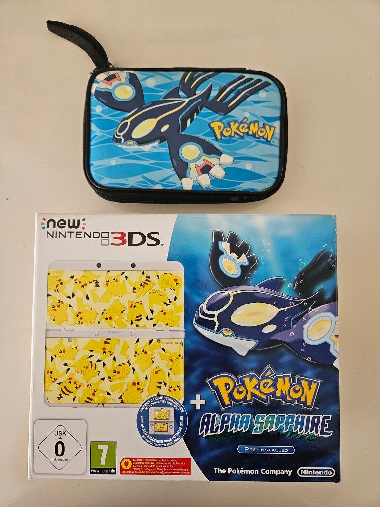 DOOS New Nintendo 3DS Pokémon Alpha Sapphire Limited Edition, Spelcomputers en Games, Spelcomputers | Nintendo Consoles | Accessoires