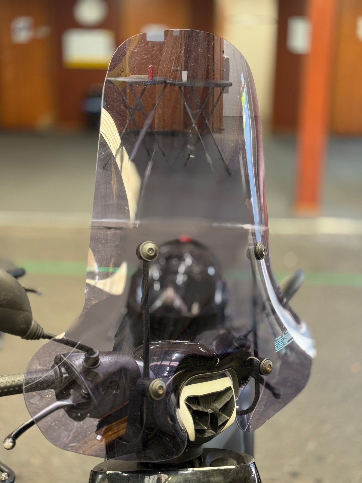 Smoked windscherm piaggio zip, Ophalen, Zo goed als nieuw, Overige typen, Piaggio