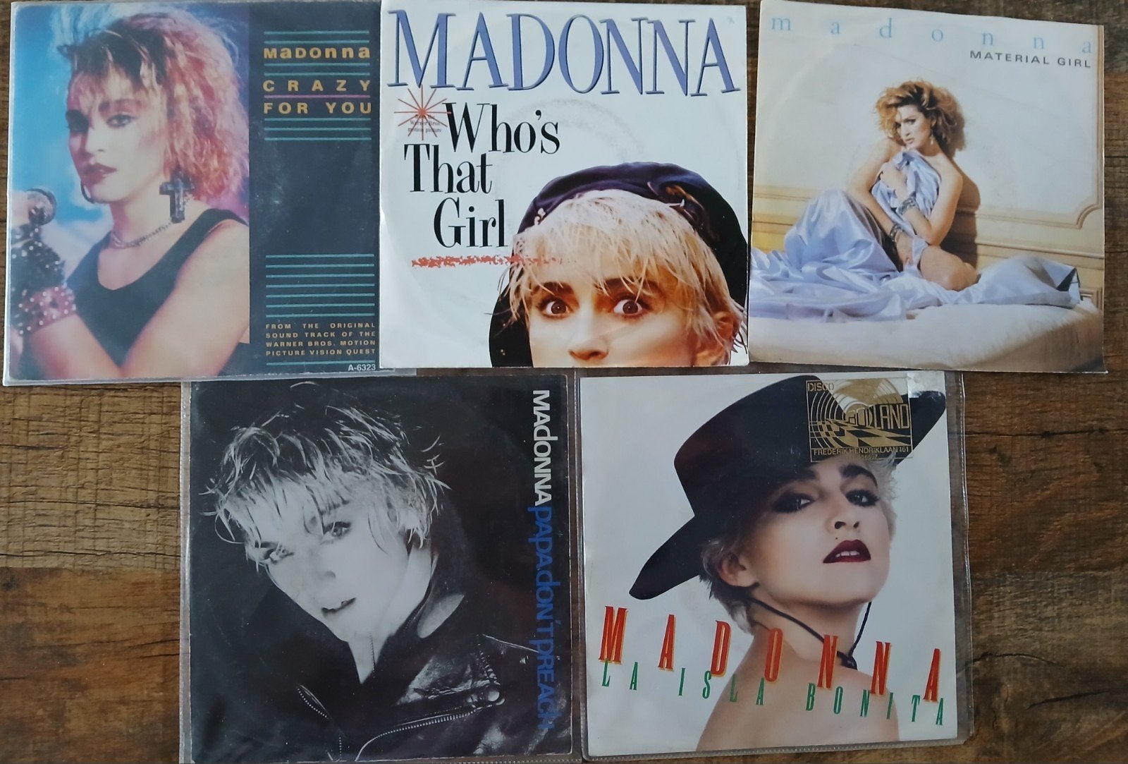 Madonna-5x7", Gebruikt, 7 inch, Ophalen of Verzenden, Pop