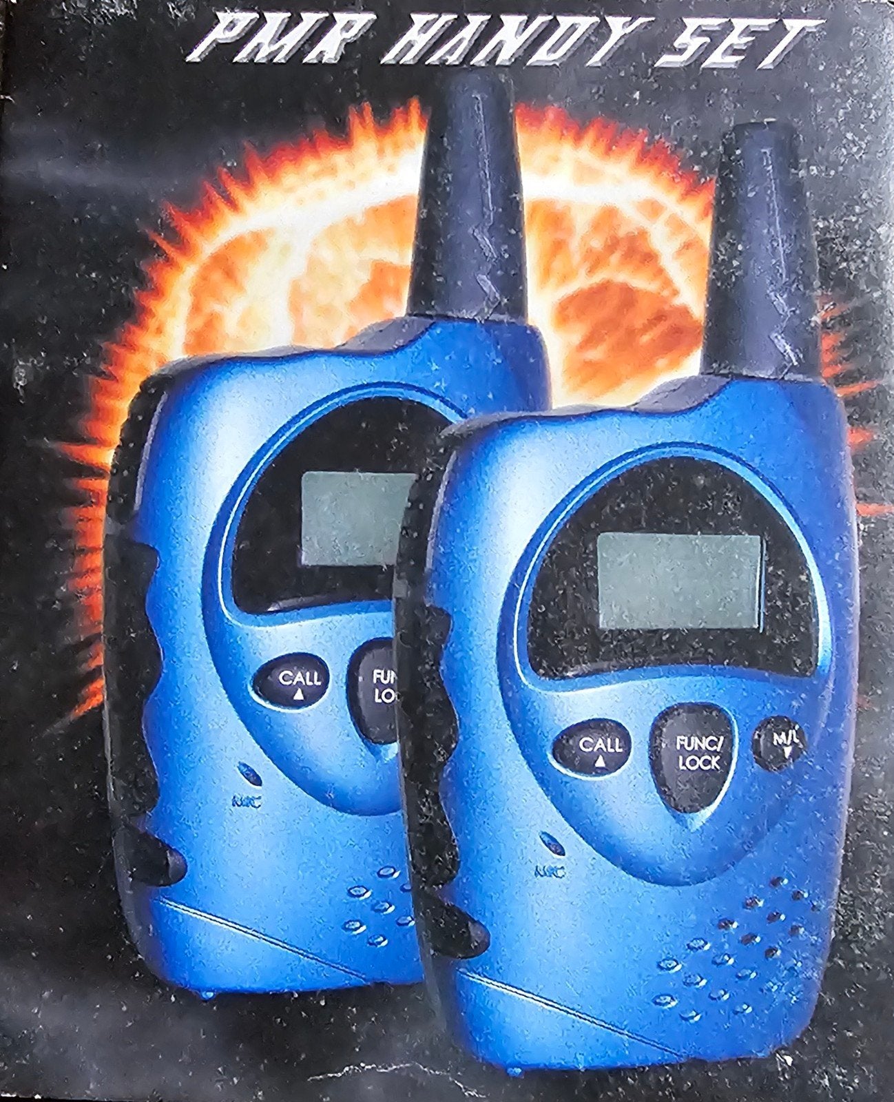 set van twee PMR walkie talkies, spatwaterdicht 5km bereik, Ophalen of Verzenden, Nieuw