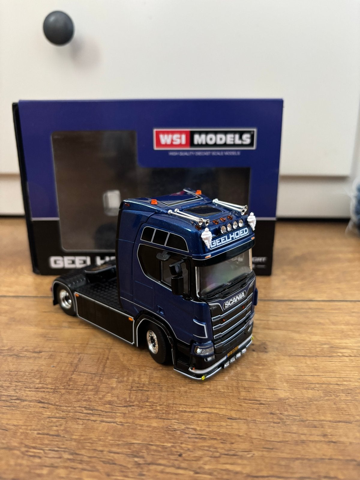 WSI Models Scania R Geelhoed, Ophalen of Verzenden, Zo goed als nieuw, Overige typen