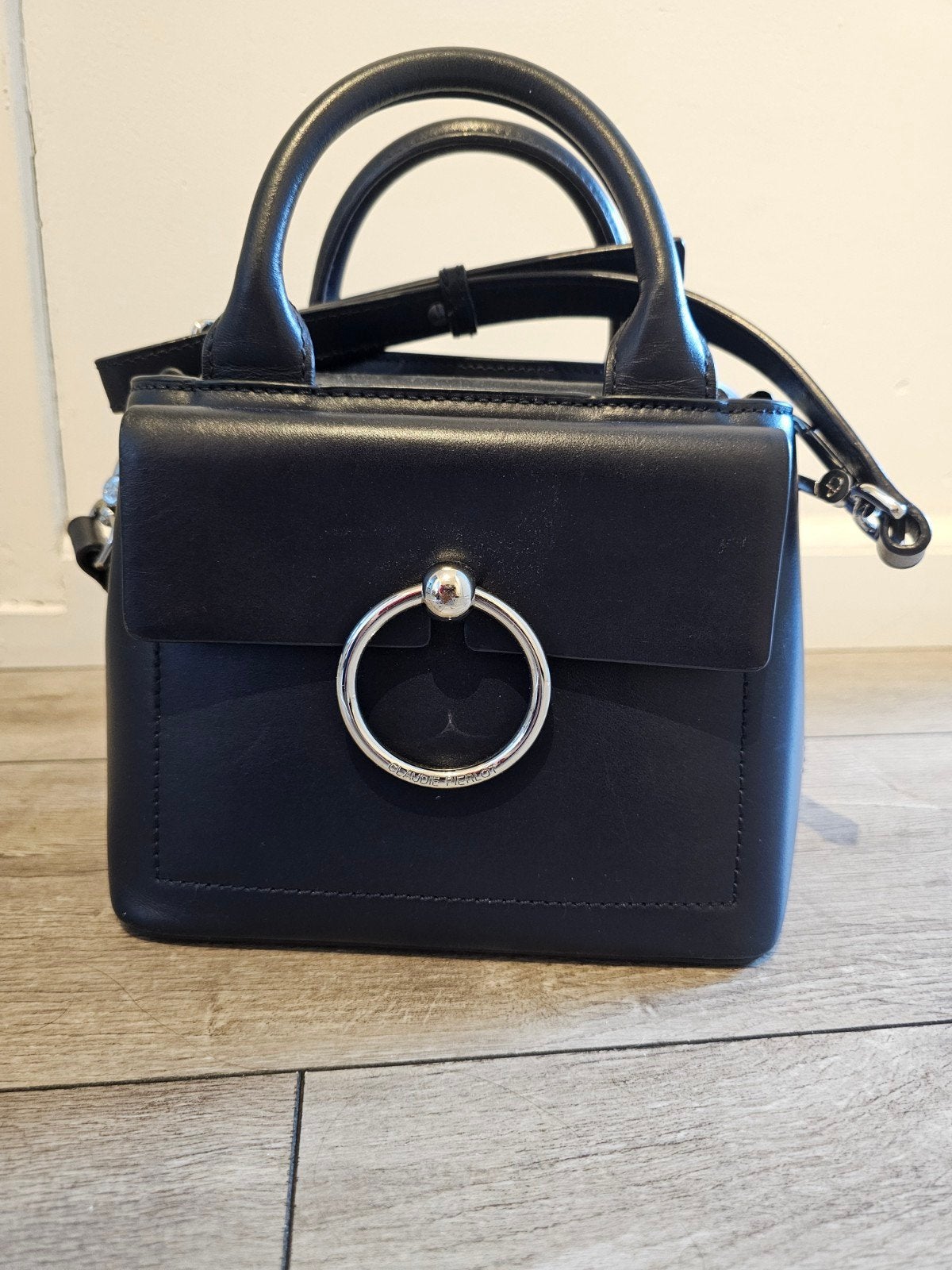 Claudie Pierlot Handtas donkerblauw Michael kors Valentino, Ophalen, Zo goed als nieuw, Blauw, Handtas