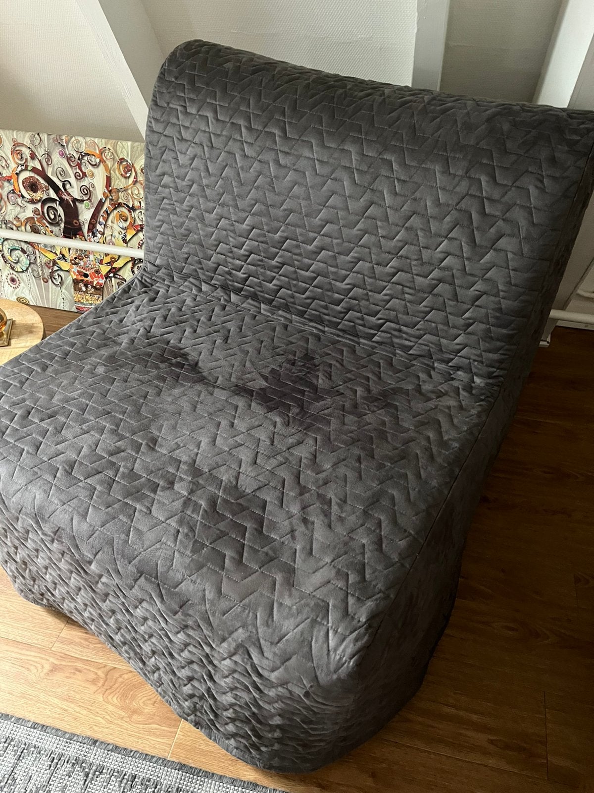 ZGAN slaapstoel Ikea, Huis en Inrichting, Slaapkamer | Slaapbanken, Ophalen, Eenpersoons, 190 cm of minder, Zo goed als nieuw