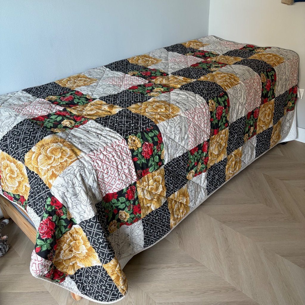 IKEA RYSSBY QUILT 2014 limited edition folklore collectie, 190 cm, Gebruikt, Wasbaar, Ophalen of Verzenden