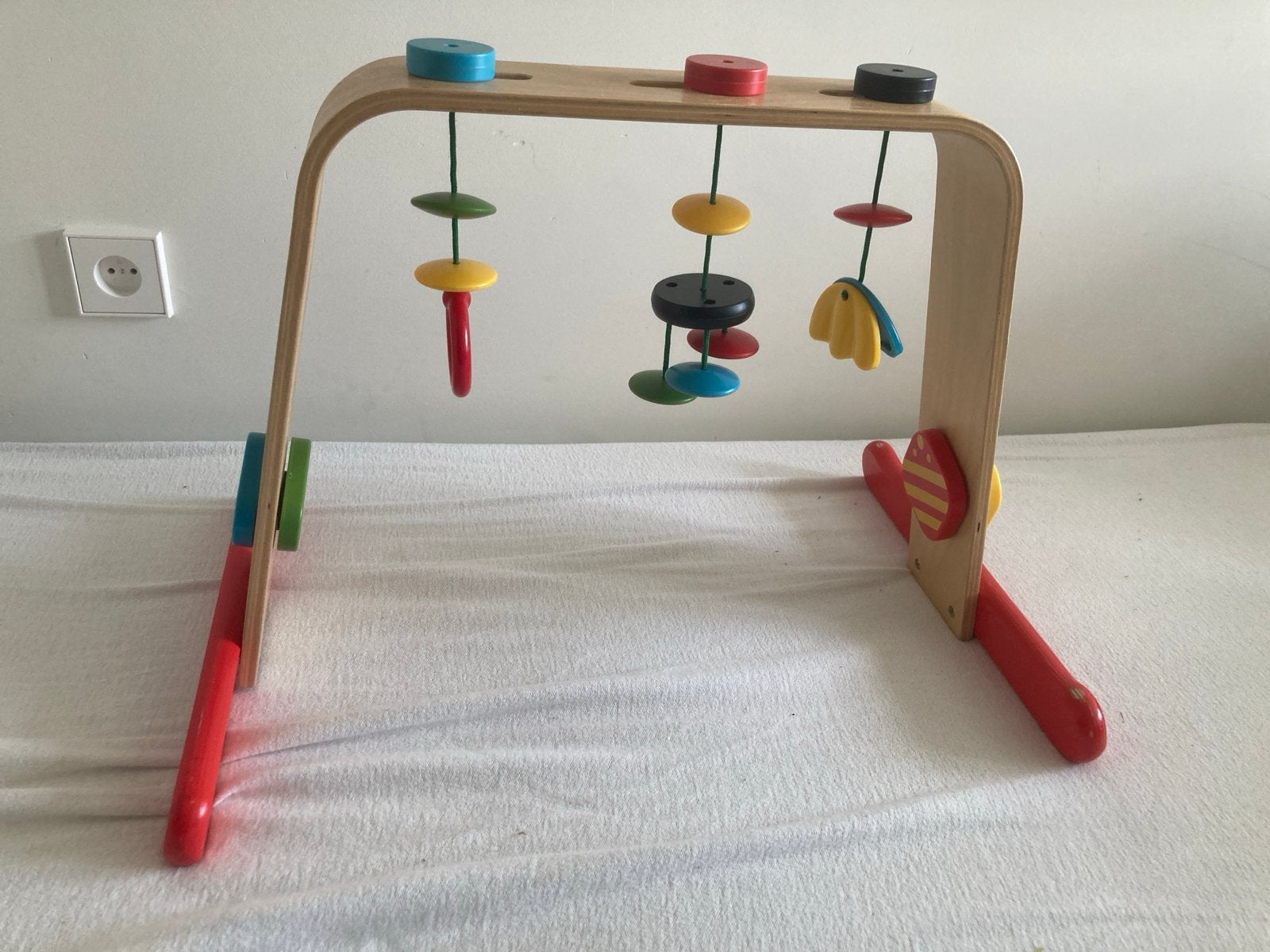 Ikea Leka babygym - Houten speelboog in goede staat, Ophalen, Zo goed als nieuw, Babygym