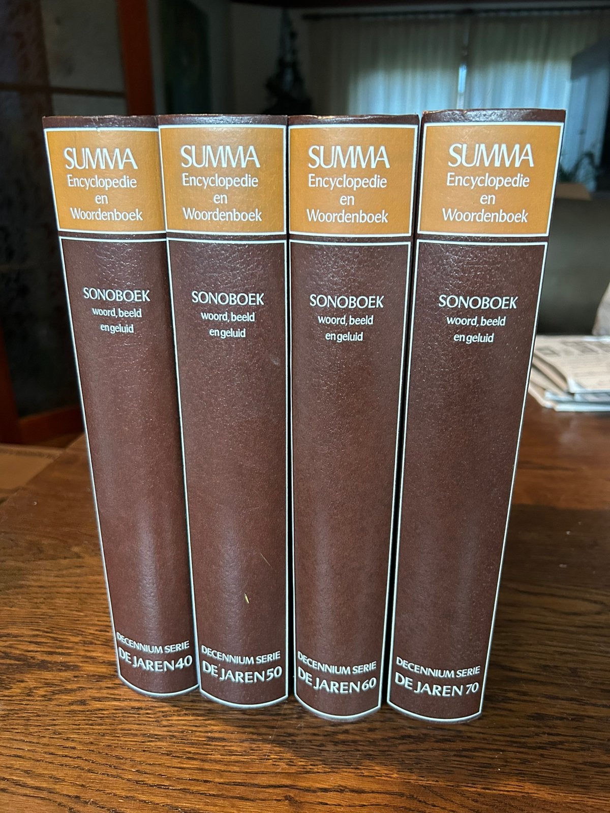 Summa Sonoboek 4 delig plus Sonobox, Ophalen, Zo goed als nieuw, Algemeen