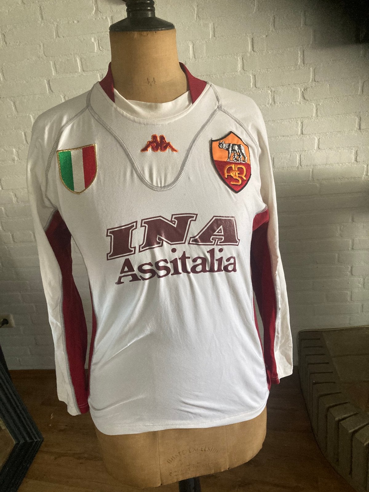 As roma football shirt, Ophalen of Verzenden, Zo goed als nieuw, Buitenlandse clubs, Shirt