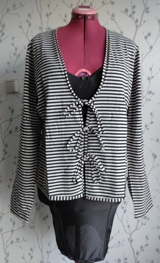 Boris Industries Gestreept Vestje maat 5= 52/54 (Nieuw), Boris Industries, Meerkleurig, Maat 46/48 (XL) of groter, Nieuw