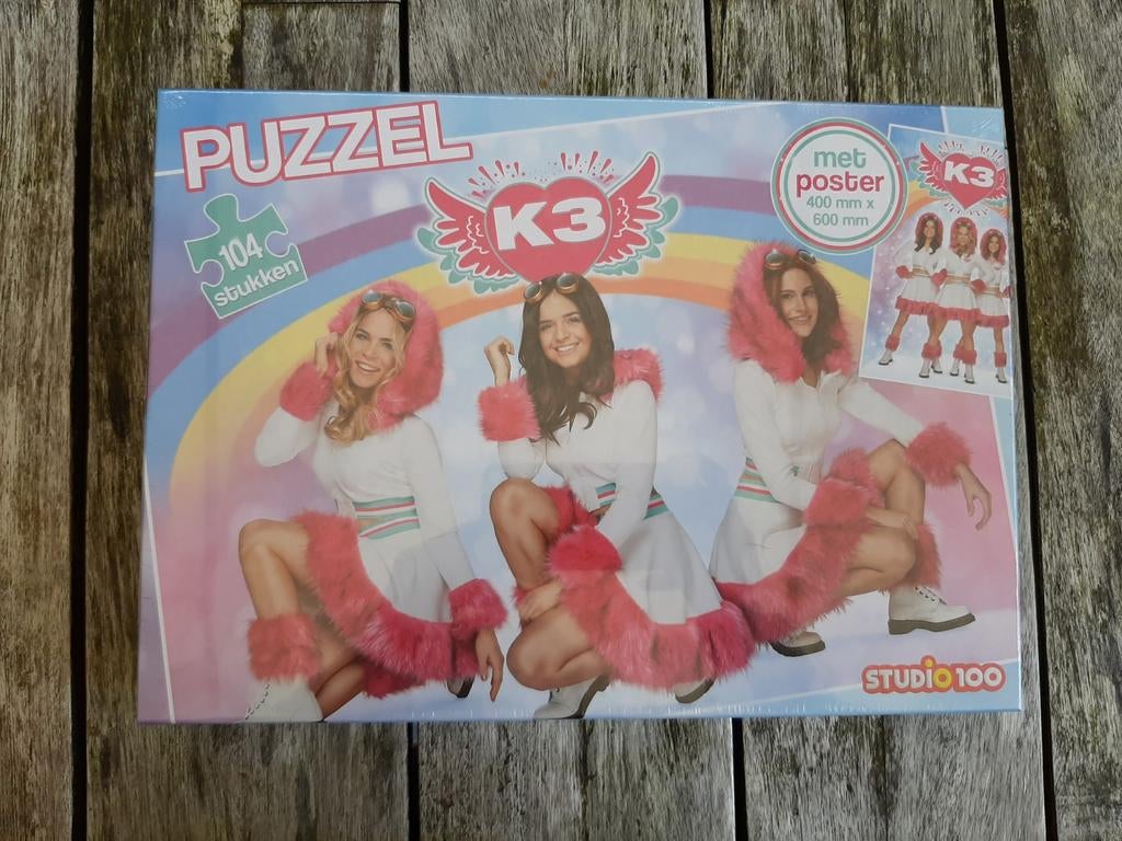K3 dromen puzzel, Ophalen of Verzenden, Meer dan 50 stukjes, Nieuw, 6 jaar of ouder
