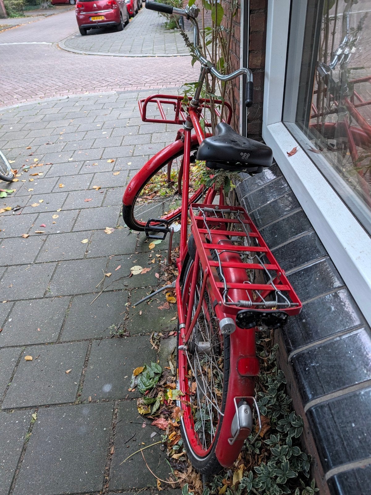 Rode Kronan fiets - Ideaal als stadsfiets of project, Fietsen en Brommers, Ophalen, Gebruikt, Overige merken