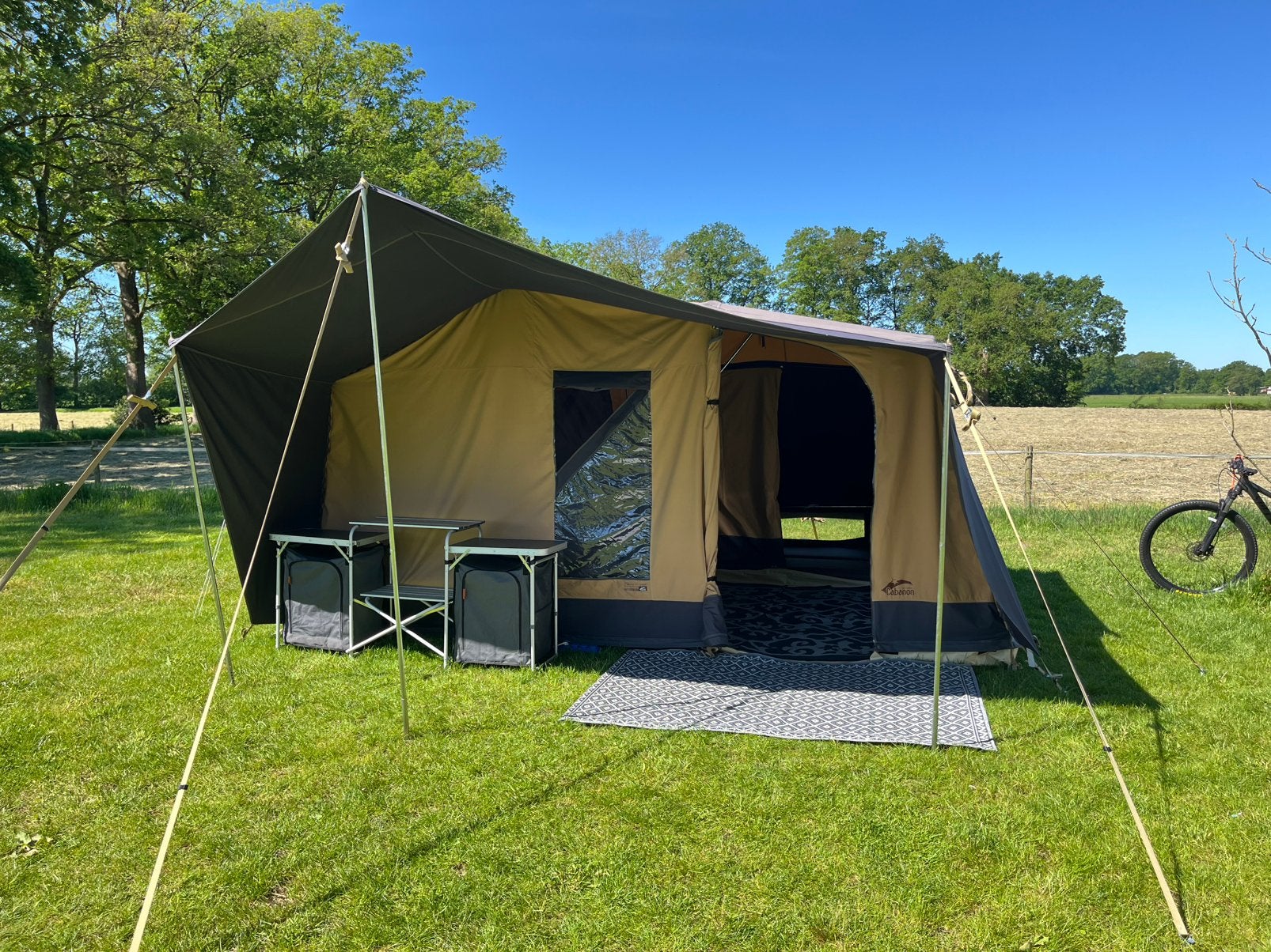Cabanon Malawi 2.0 Vouwwagen (2021), Caravans en Kamperen, Ophalen, Meerkleurig, Cabanon, Tot en met 4