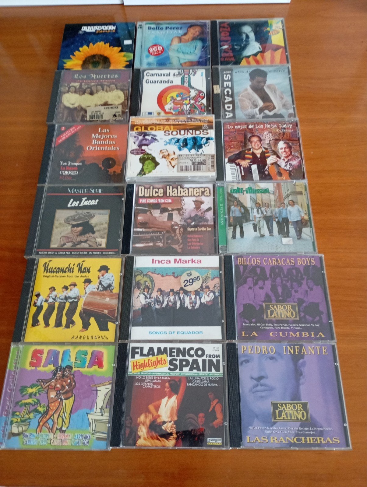 Grote collectie diverse CD's - Latin, Salsa, Global Sounds, Ophalen, Gebruikt, Verzamelalbum