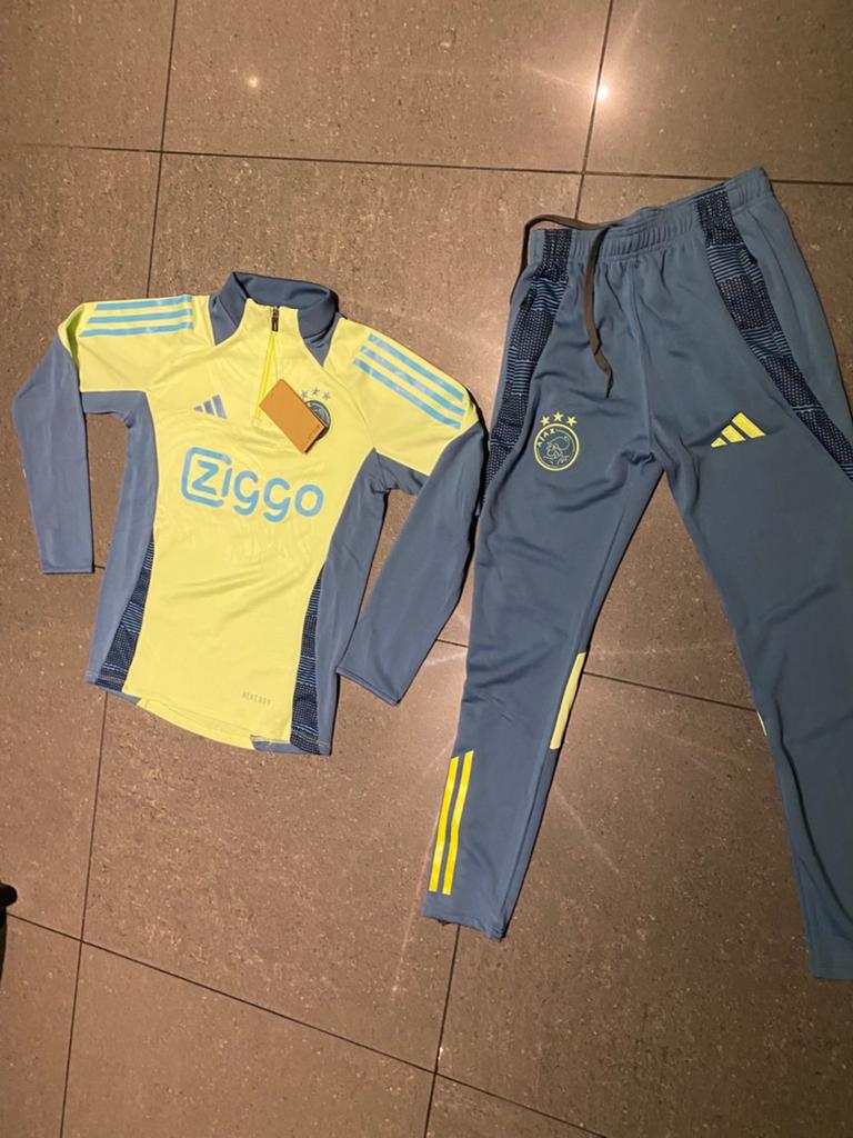 Ajax trainingspak 158/164 14jaar, Ophalen of Verzenden, Overige maten, Blauw, Voetbal