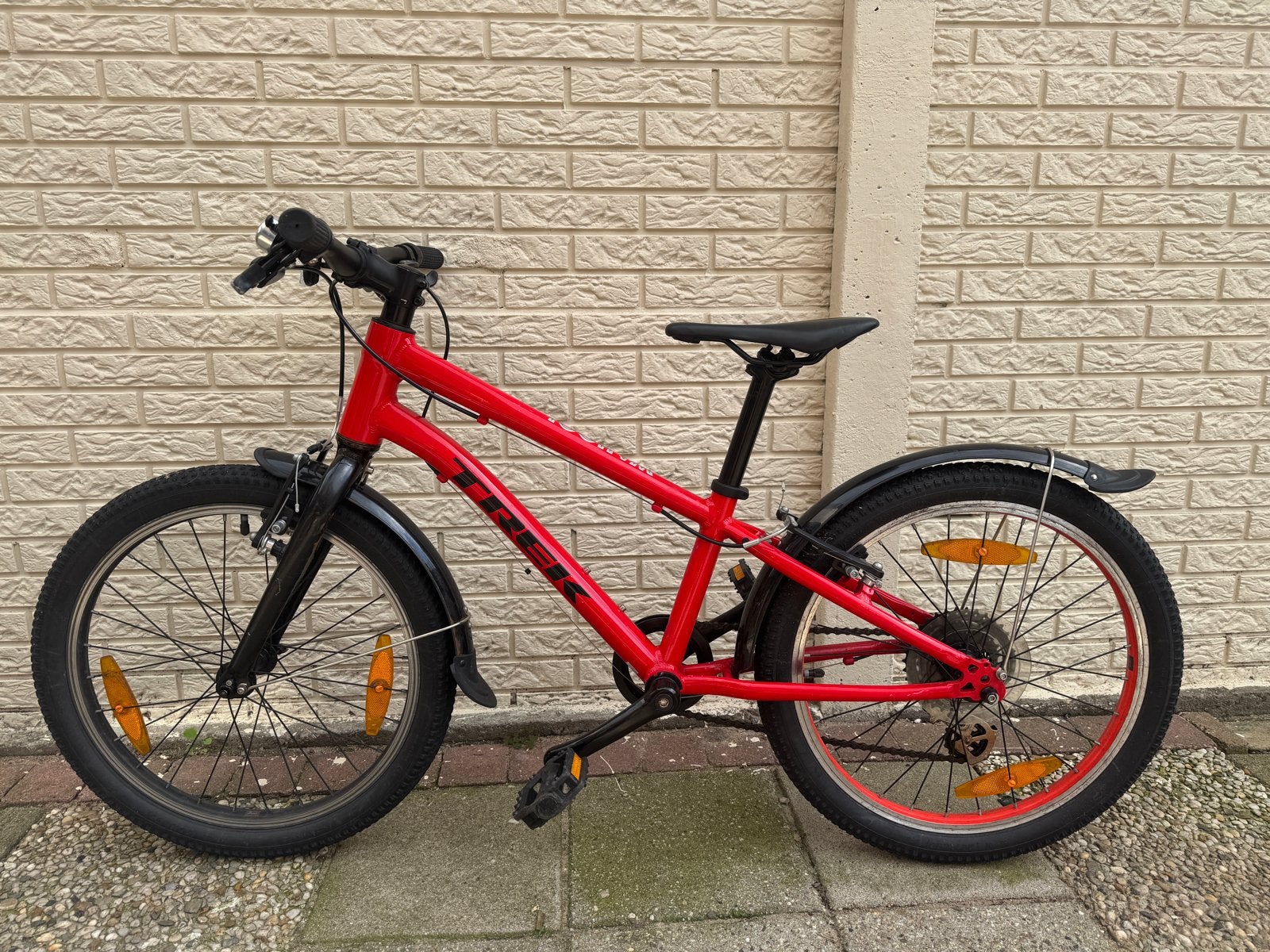 Trek Wahoo Mountainbike 20 inch - Zo goed als nieuw, Ophalen, Velgrem, Zo goed als nieuw, Geen vering