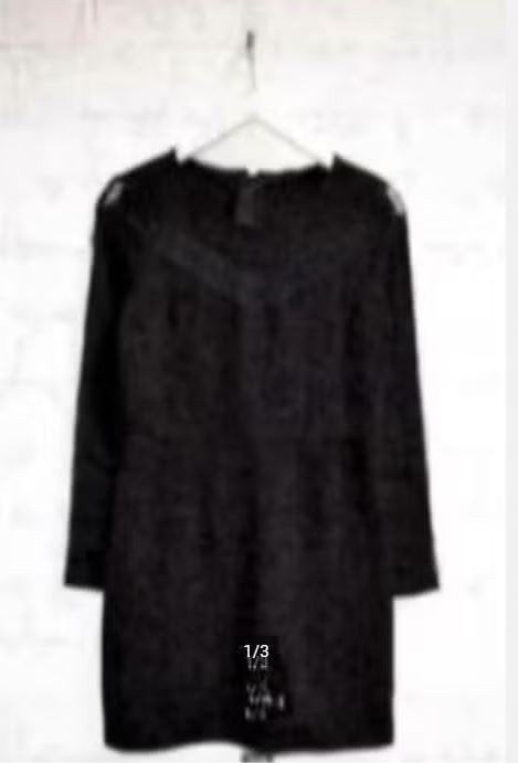 Maison Scotch - Prachtige zwarte Jurk maat 1 / S - Nieuw, Kleding | Dames, Overige kleuren, Nieuw, X, Maat 36 (S)