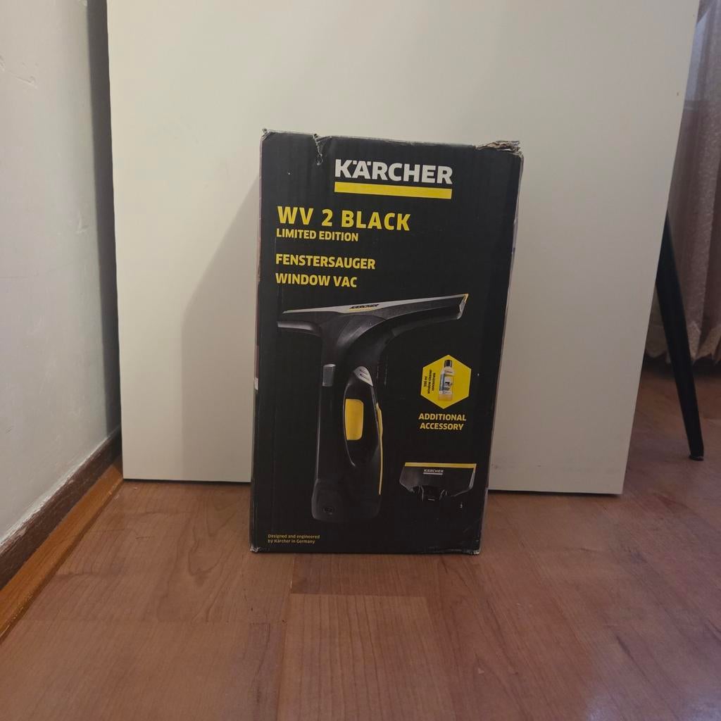 Kärcher WV 2 Black Limited Edition Raamwisser Nieuw, Ophalen