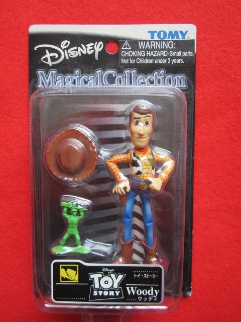 Figuur Disney Toy Story Woody of Booster of setje (Toystory), Verzamelen, Disney, Zo goed als nieuw, Beeldje of Figuurtje, Overige figuren