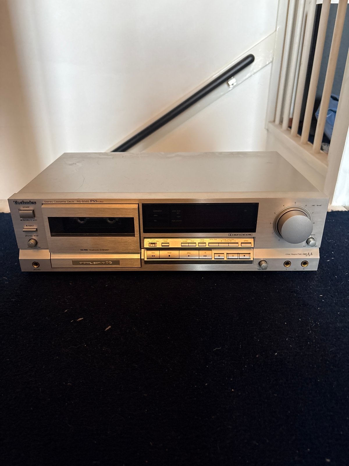 Technics RS-B565 PXS cap. Stereo Cassettedeck, Ophalen, Enkel, Overige merken, Tiptoetsen