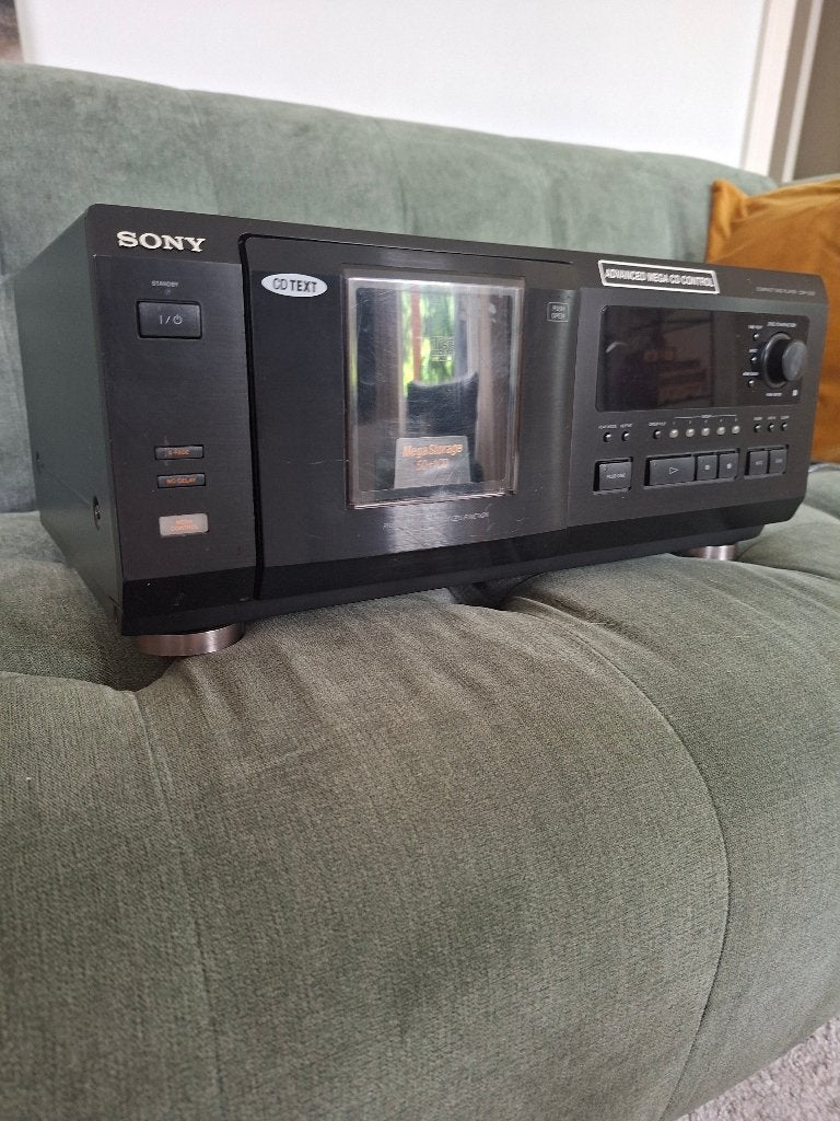 SONY CDP-CX57 carrousel 50 cd's, Ophalen of Verzenden, Gebruikt, Sony, Wisselaar