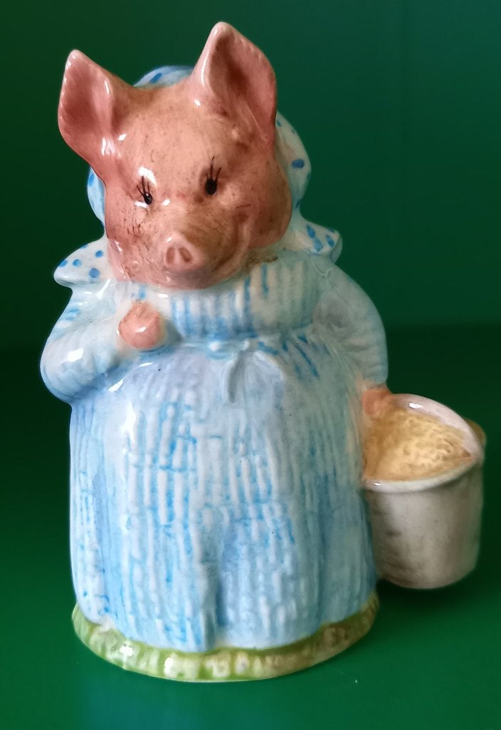 Beatrix Potter - Aunt Pettitoes beeldje, Ophalen of Verzenden, Zo goed als nieuw, Dier
