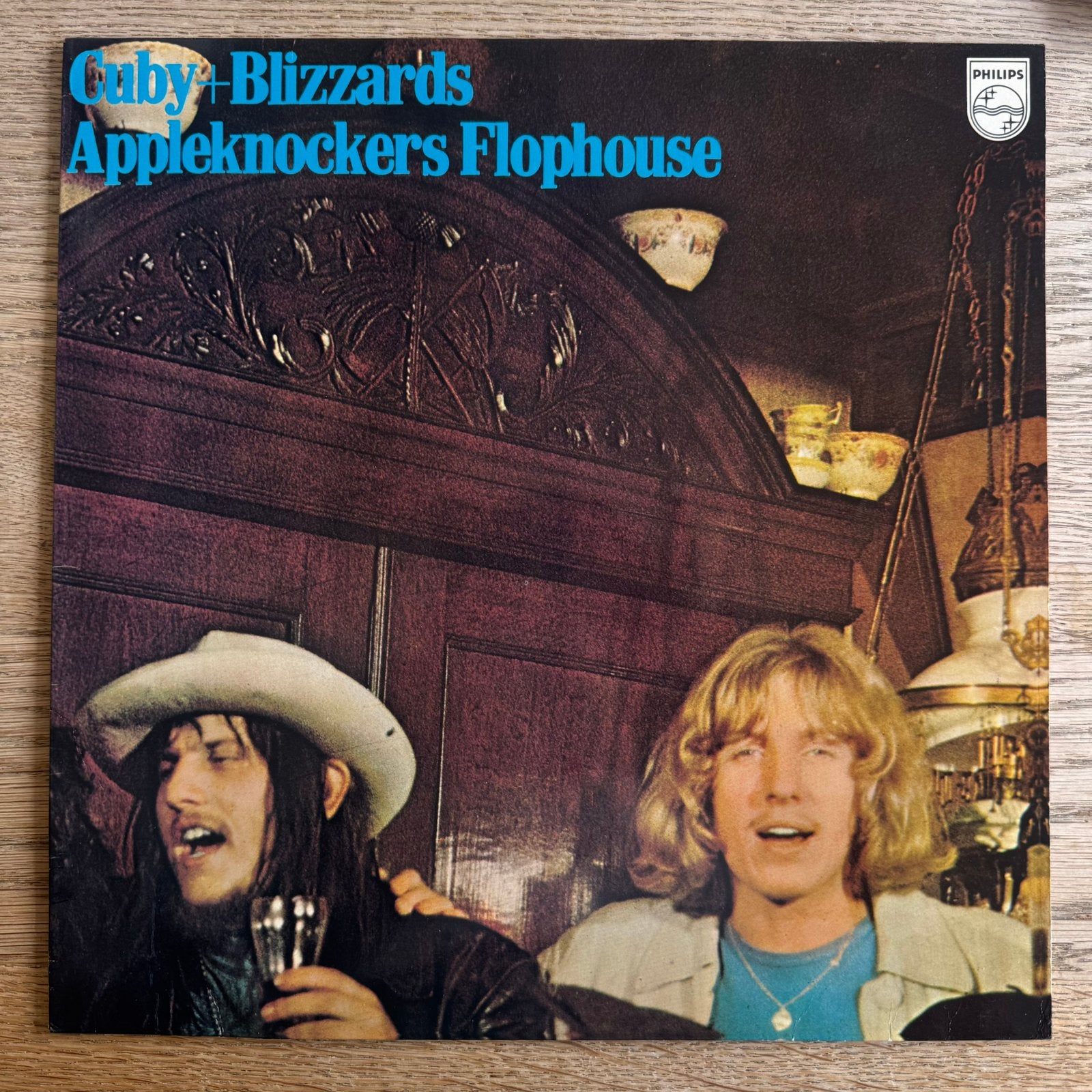Cuby + Blizzards Appleknockers Flophouse LP Vinyl 1977 Blues, Gebruikt, Fotohoes, Ophalen of Verzenden, 12 inch