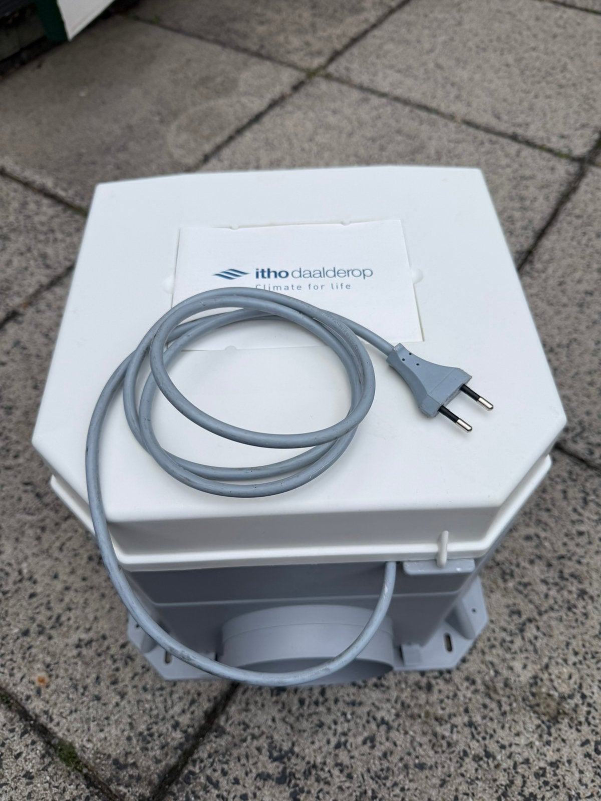 Itho Daalderop ventilatiebox met draadloze schakelaar, Ophalen of Verzenden, Zo goed als nieuw, Afzuiger