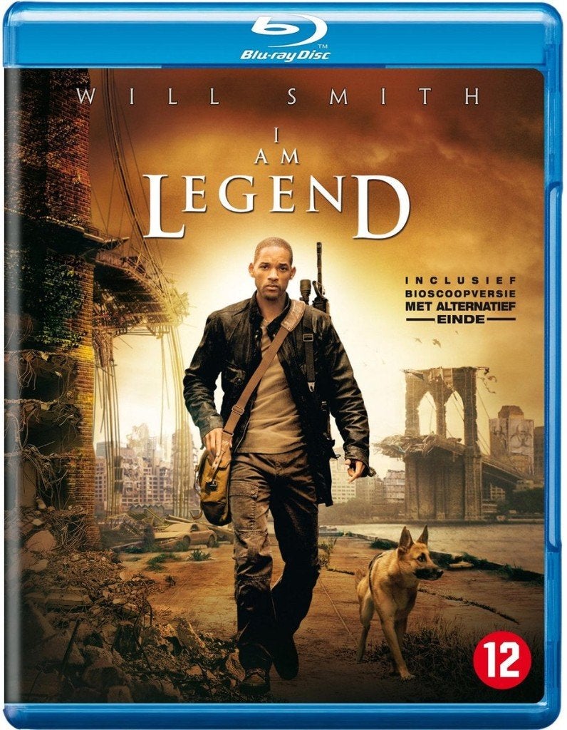 I Am Legend - Theatrical + Alternate Edition (Blu-ray), Cd's en Dvd's, Nederlands, Film, Actie, Ophalen of Verzenden