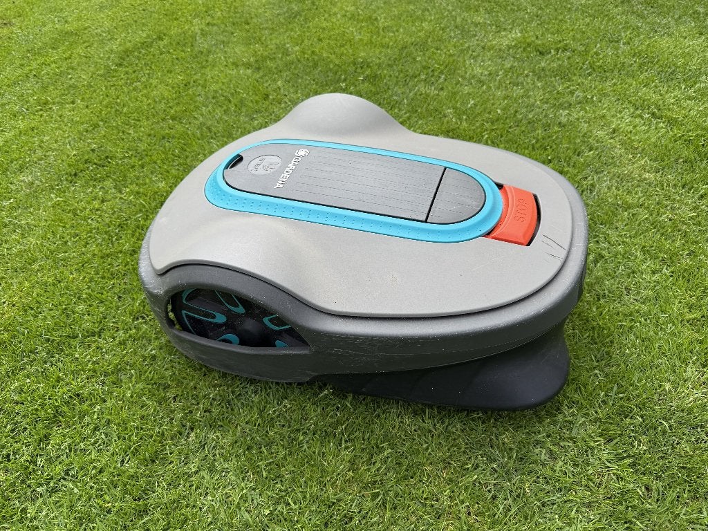 robotmaaier, Gebruikt, Bestuurbaar via app, Ophalen of Verzenden, 20 tot 25 cm