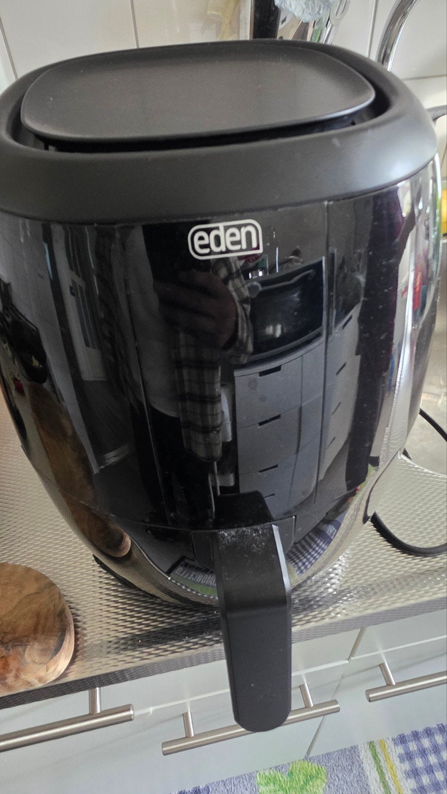 Eden Airfryer - Zo goed als nieuw, Witgoed en Apparatuur, Ophalen of Verzenden, Zo goed als nieuw, Airfryer, Minder dan 750 gram