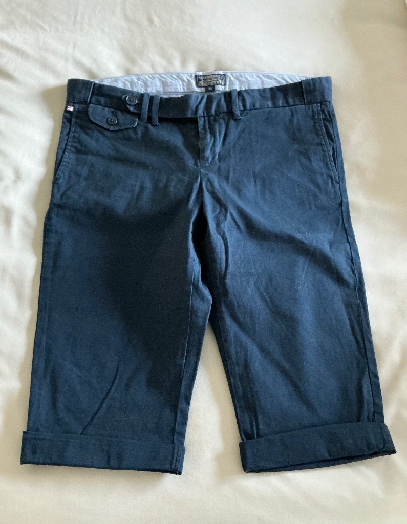 Ralph Lauren Polo Jeans, Donkerblauwe korte broek,  maat 30, Maat 38/40 (M), Kort, Blauw, Ophalen of Verzenden