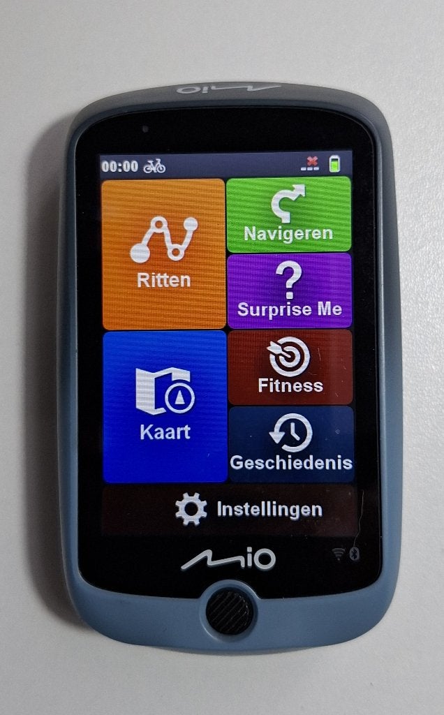 Mio Discover Connect fietscomputer, Ophalen of Verzenden, Draadloos, Gebruikt