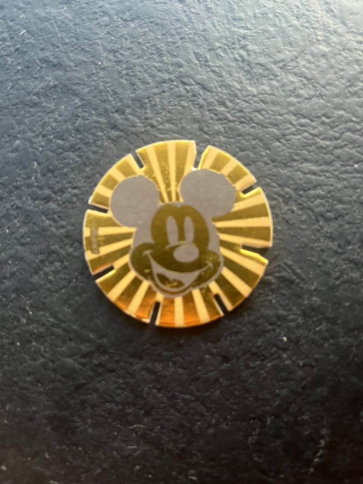 Gouden Mickey Mouse Diskey, Ophalen of Verzenden, Goud