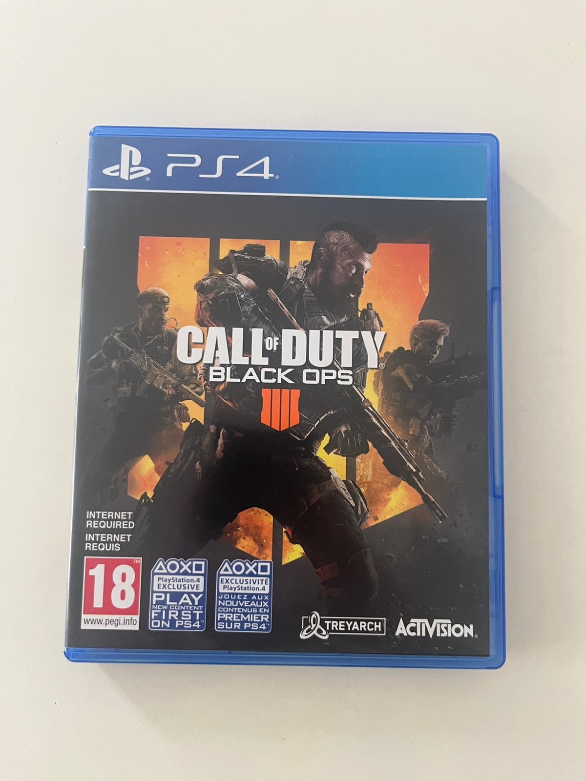 CallOfDuty, Ophalen, Gebruikt