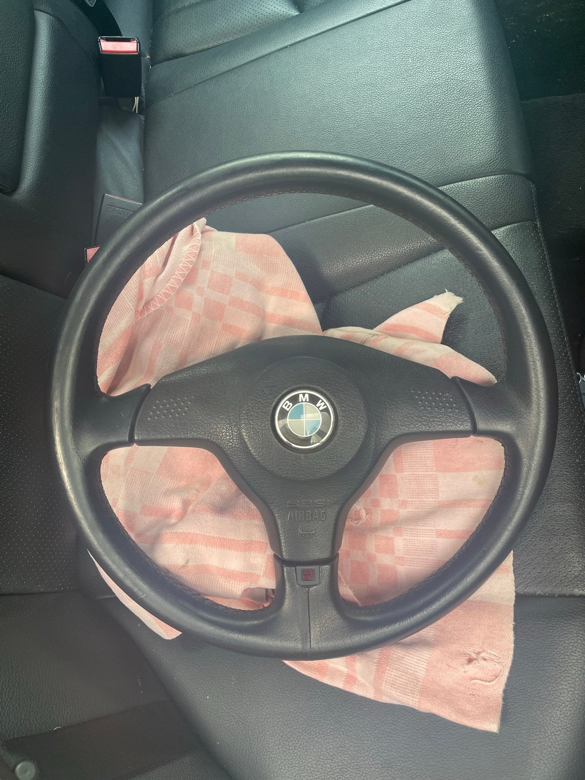 BMW E36 3-spaaks sportstuur inclusief airbag, Ophalen of Verzenden, Gebruikt, BMW