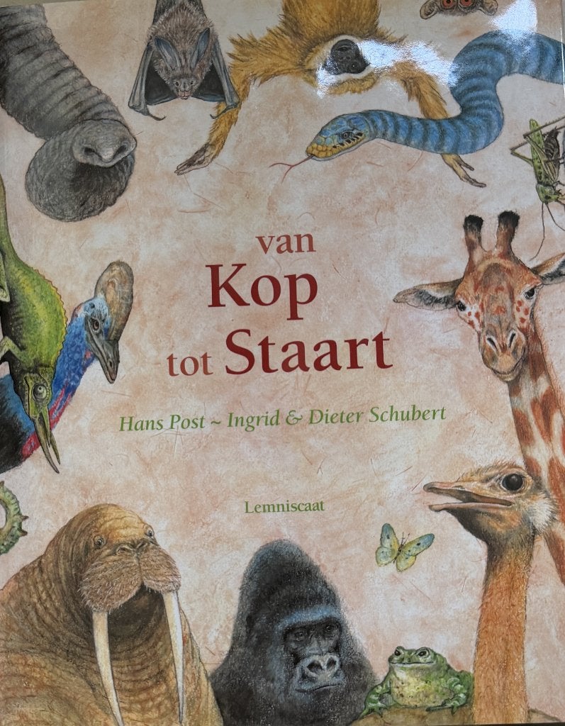 Hans Post Ingrid & Dieter Schubert Van kop tot staart, Ophalen of Verzenden, Zo goed als nieuw, Schilder- en Tekenkunst