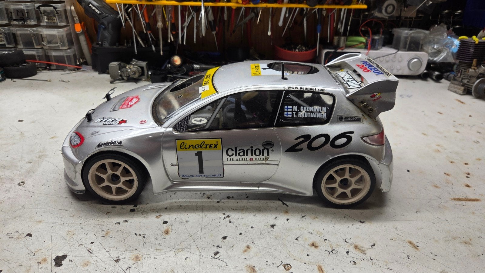 Te koop mooie hpi rs 4, Gebruikt, Ophalen of Verzenden, Schaal 1:10, Nitro