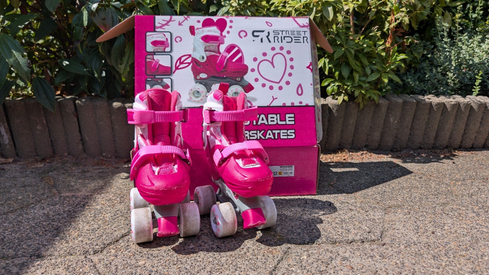 Rolschaatsen Mt. 27-30, Kinderen en Baby's, Speelgoed | Buiten | Rolschaatsen, Ophalen of Verzenden, Verstelbaar, Zo goed als nieuw