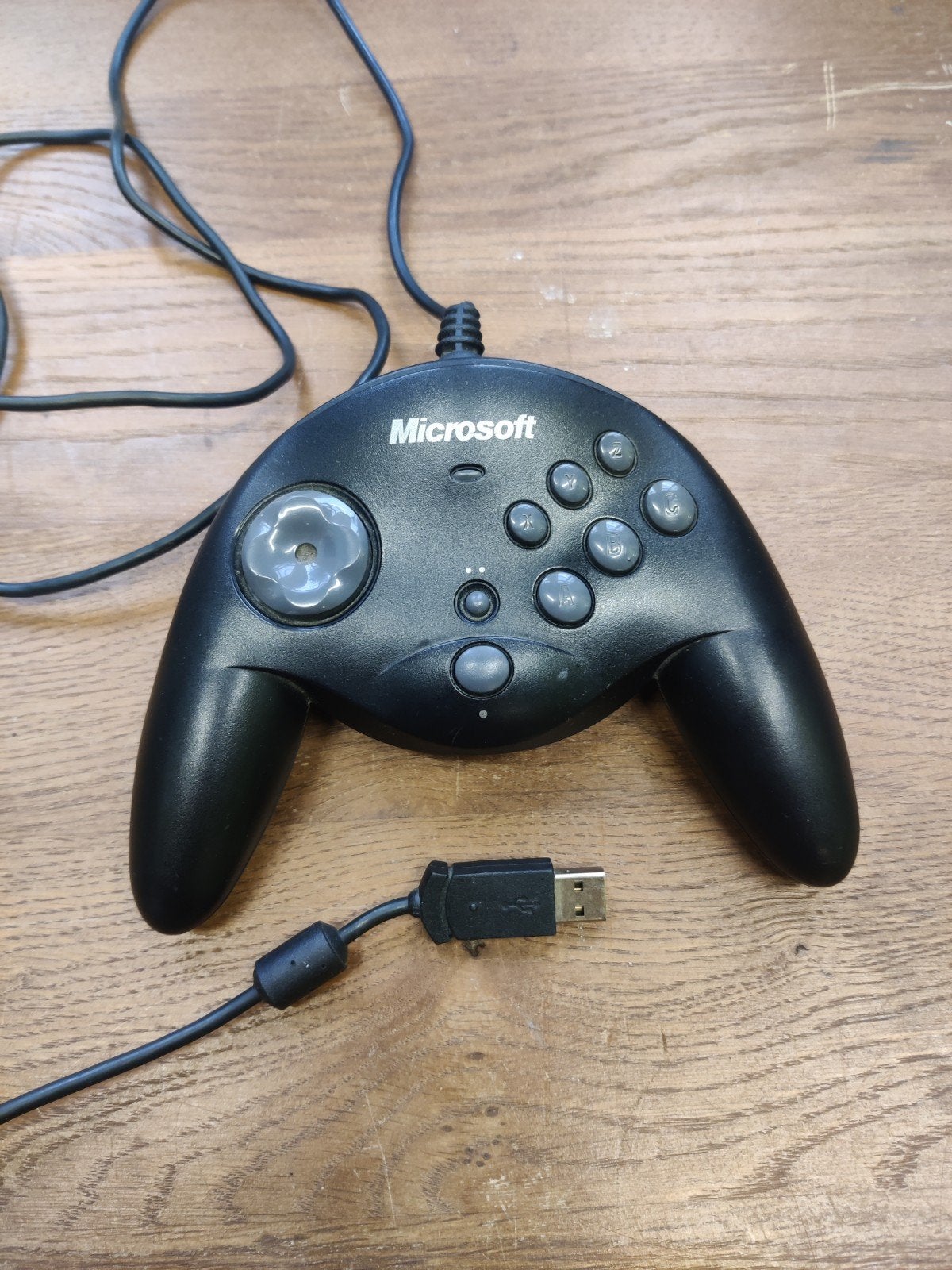 Microsoft SideWinder Game Pad USB Controller, Computers en Software, Ophalen of Verzenden, Gebruikt, Microsoft