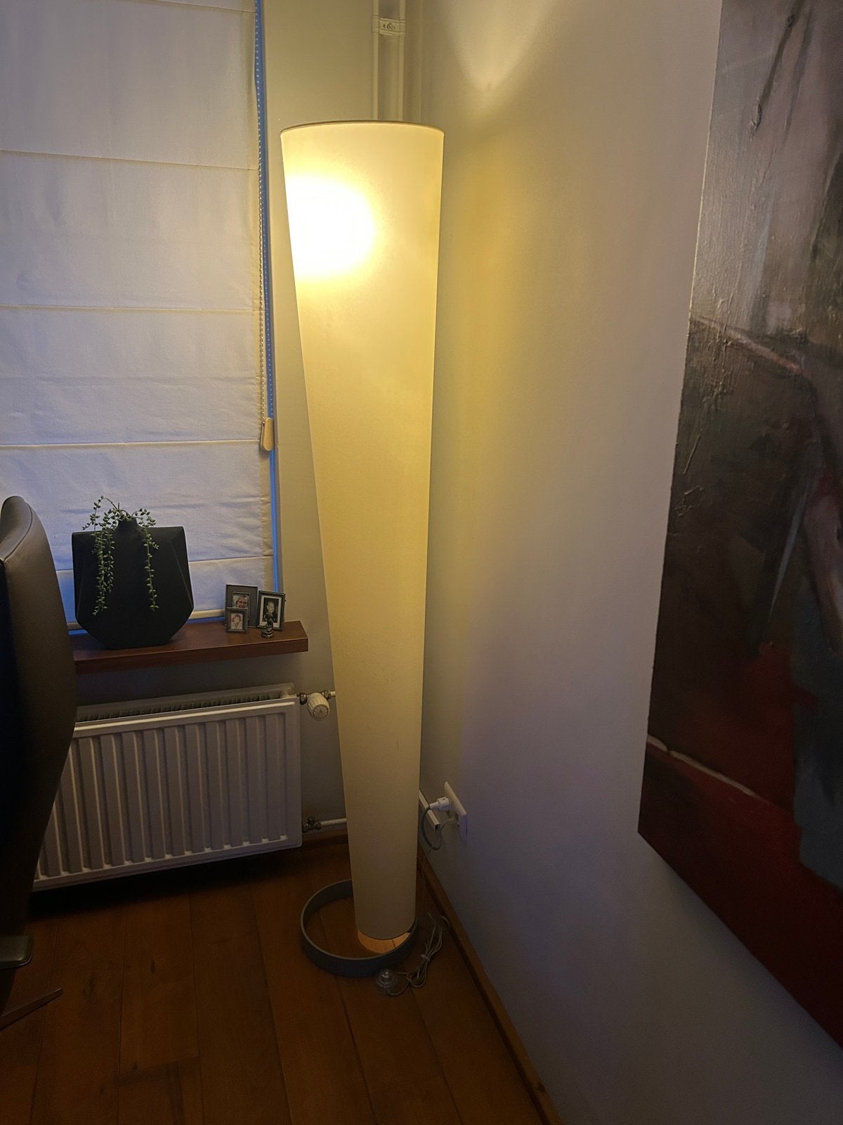Staande schemerlamp, Ophalen, Overige materialen, Gebruikt, E27 (groot)
