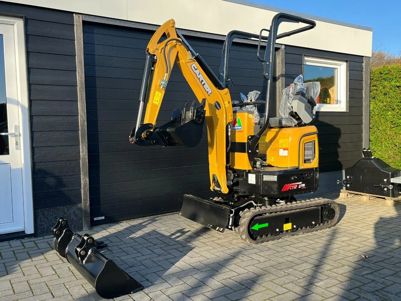 Yanmar Carter CT12-BU minigraver met Yanmar industriemotor e, Zakelijke goederen, Graafmachine