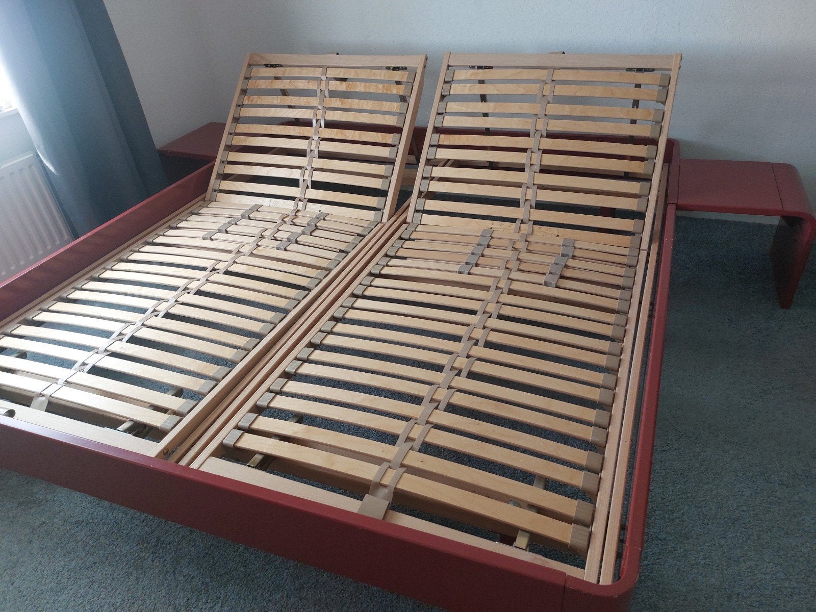 Tweepersoonsbed, Huis en Inrichting, Ophalen, Gebruikt, Overige kleuren, Tweepersoons