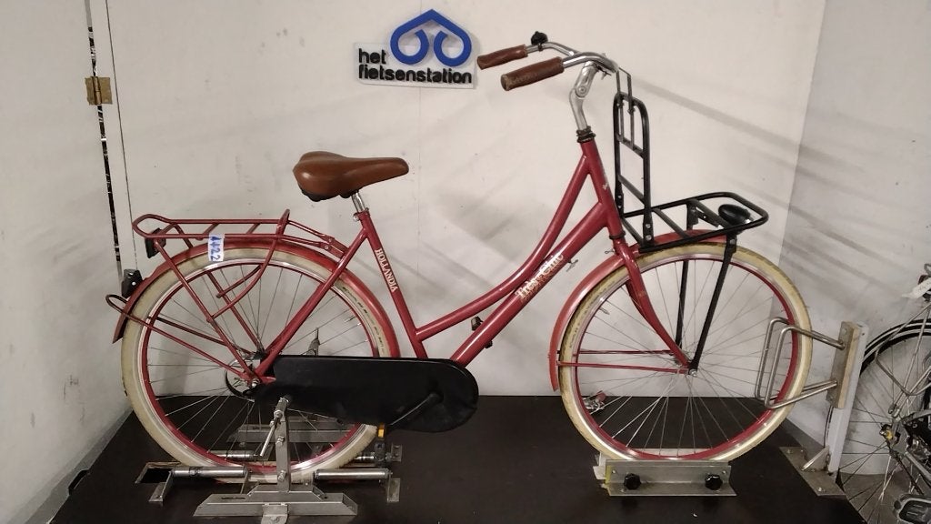 Hollandia Très Chic Damesfiets, Schijfrem, Ophalen, Overige merken, 53 tot 56 cm